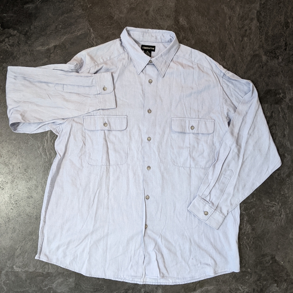 Mens casual button down shirt